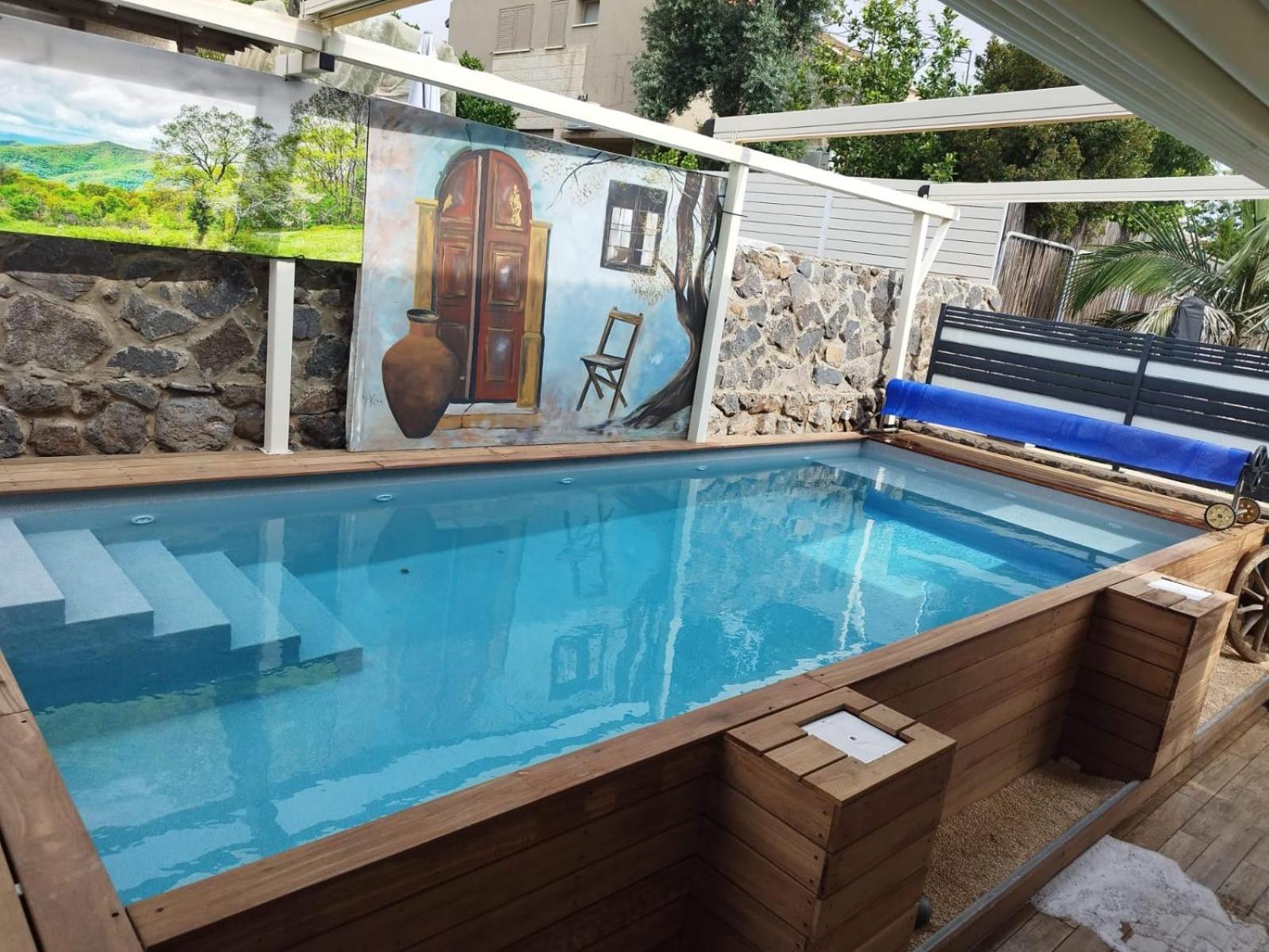 Villa מאיורי בוטיק - וילה מקסימה עם בריכה פרטית ונוף מהמם למשפחות בלבד Mishmār Hāyardin Exterior foto